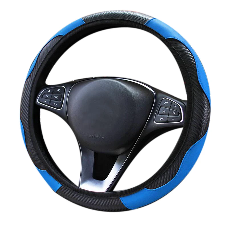 

Car Steering Wheel Cover Breathable Non-Slip Steering Covers Internal Accessories Suitable for Car Decoration