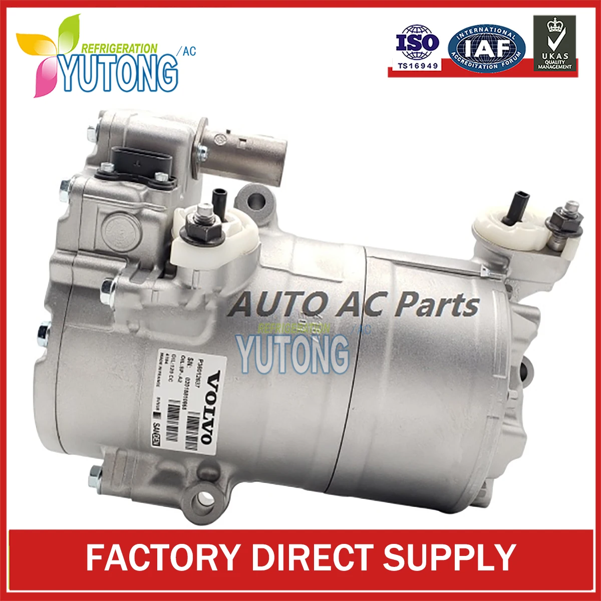 

Hybrid Electric AC Air Conditioning Compressor for Volvo Xc90 36012859 P36012859 00443406868 P31404240 31455426 00954506768