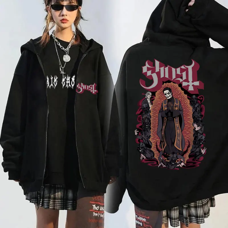 ★CRITIC★PIGMENT GHOST HOODIE ZIP-UP CRITICのPIGMENT GHOST HOODIE ZIP-UP 全2色