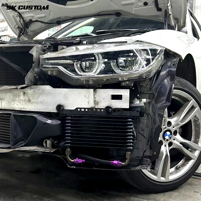 BMW N20 N26 N51 N52 N53 N54 N55 Engine Oil Cooling Kit F30 F34 F07 F10 F12 E84 E83 F25 E71 E90 E93 Radiator Cooler oil cooler kit,aluminum radiator kit