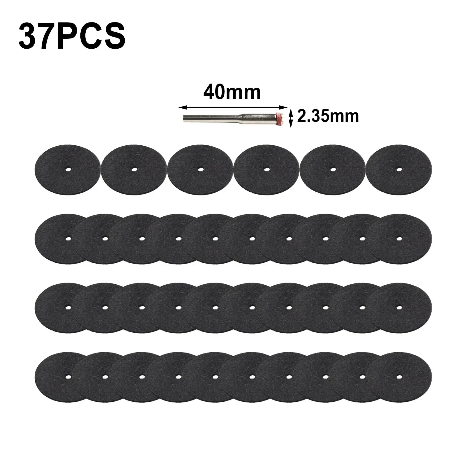 24mm Resin Cutting Wheel Cutting Disc Nickel Plated Steel Reinforced Resin Blade 36pcs 1pcs Connecting Rod