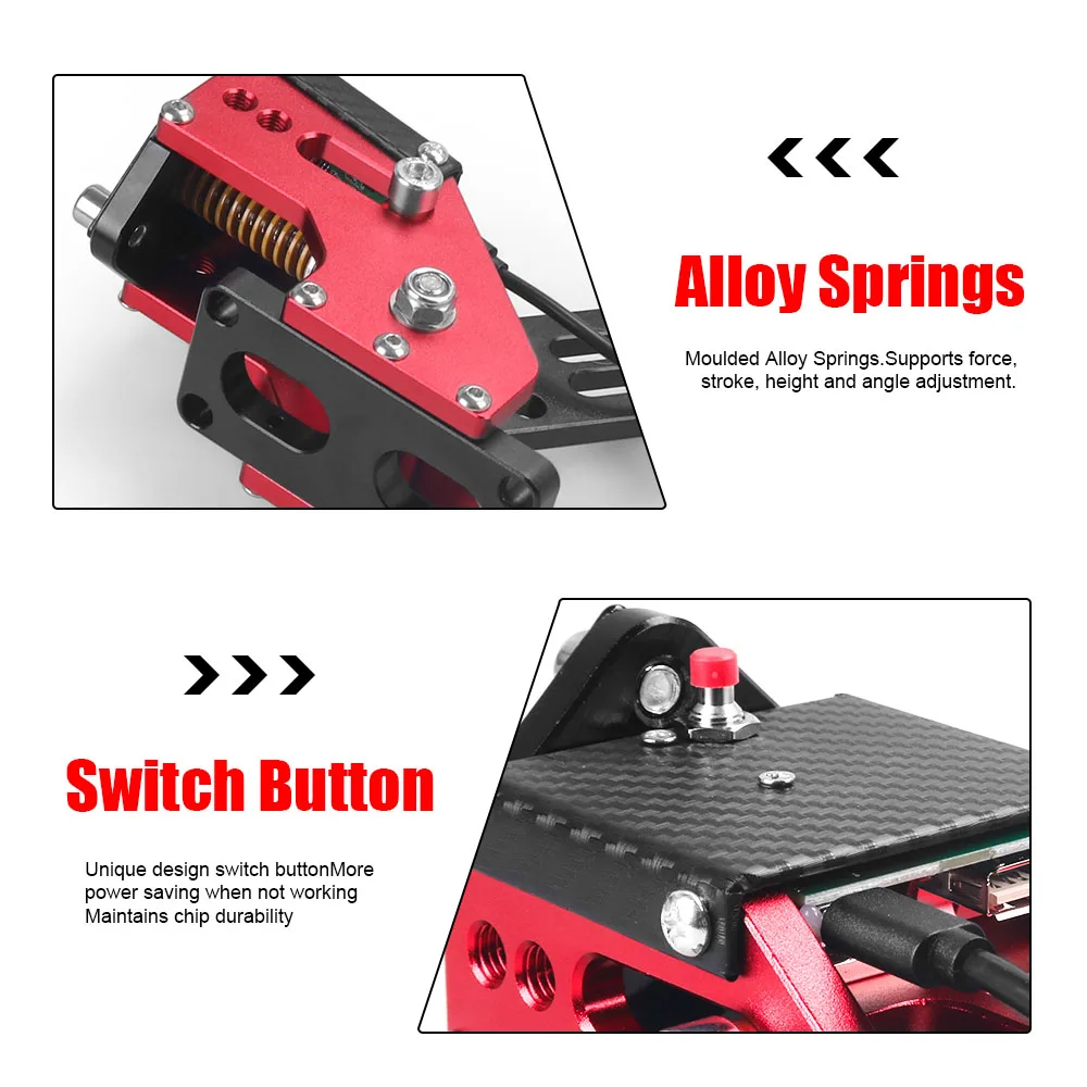 For PS4 PS5 PC USB Handbrake For SIM Racing Games Logitech G29 Steel & Aluminum RALLY Adjustable PC Windows DIRT RALLY