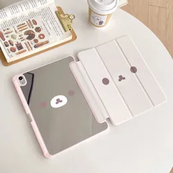 Adorable Bear Kawaii Mirror Tablet Case Cover - iPad Pro 11ir 2025 (A)