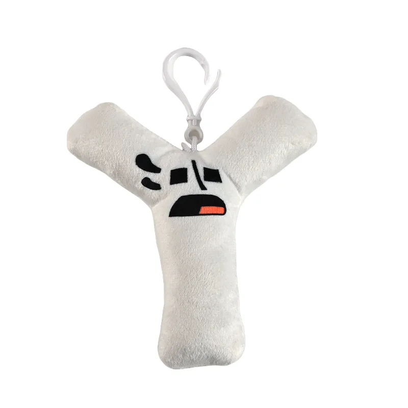 26pcs/se Alphabet Lore letter Keychain Plush Toys Legend Pendant Dolls for Kids Enlightenment Early Education Doll for Children 4