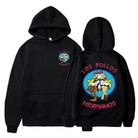 Breaking Bad Hoodie Los Pollos Hermanos Chicken Brothers Print Tracksuit Men Women Fashion Autumn Winter Fleece Loose Sweatshirt 1