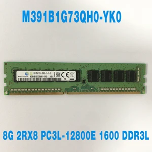 для Samsung RAM, Серверная память M391B1G73QH0-YK0 8GB 8G 2RX8 PC3L-12800E mm ECC 1600 DDR3L