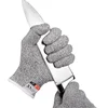 Level 5 Cut Proof Stab Resistant Wire Metal Glove Kitchen Butcher Cuts Gloves for Oyster Shucking Fish Gardening Safety Gloves 4