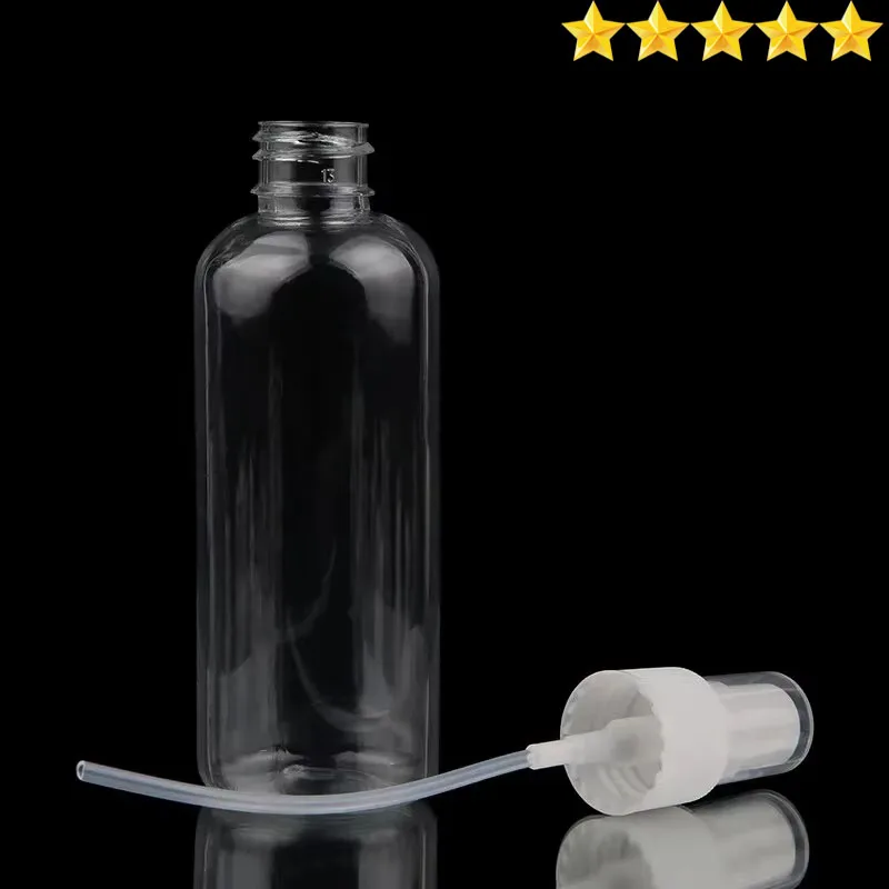 4pcs Portable Clear Small Spray Bottle Perfume Sprayer Plastic Makeup Spray Bottle Plastic Alcohol spray bottle