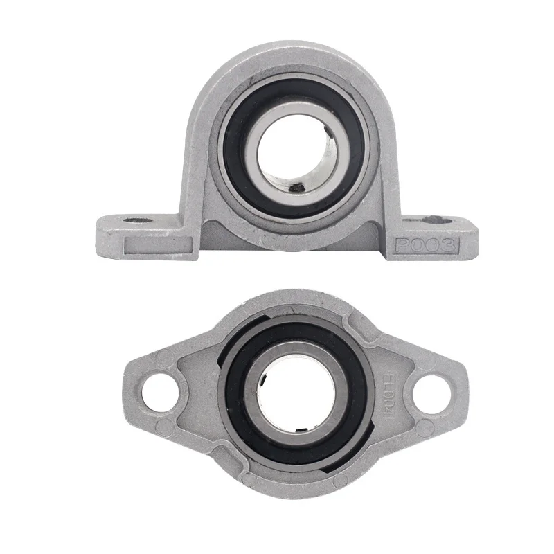 베어링 샤프트 베개 블록 하우징 아연 합금 10mm 8mm Kfl08 Kp08 Kfl000 Kp000 Kfl001 Kp001 강철 12mm 높은 Ra 0.05 장착
