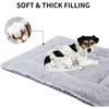 Dog Bed Mat Washable Cat Cushion Soft Premium Plush Dogs Mattress Sofa Dual Purpose Clearance for Small/Medium/Large Dog 3