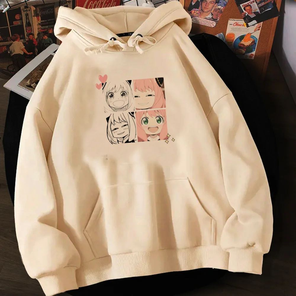 

Spy x Family hoodies women long sleeve top vintage harajuku Hooded Shirt women Kawaii sweatshirts