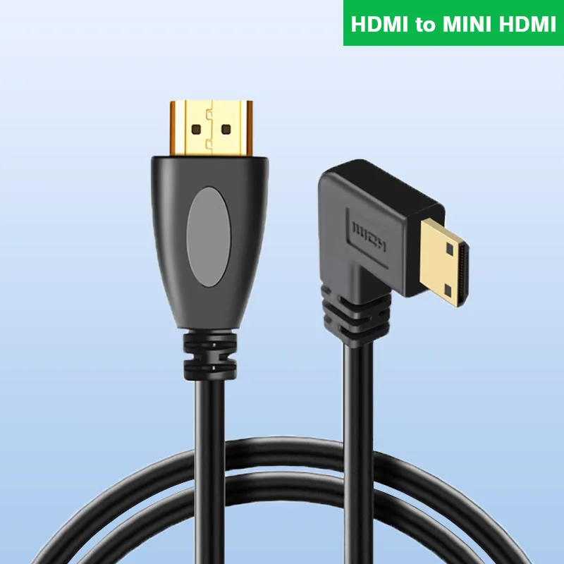 Cavo Da Mini Hdmi A Hdmi, Cavo Mini Hd Hdmi, Fotocamera Versione 1.4, Tablet, Da Piccolo A Grande Mini C A Standard Maschio Di Tipo A