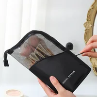 Portable Brow pencil Lipstick storage bag New makeup tool storage bag for women holding makeup brush bag 2