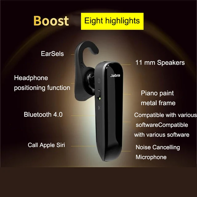 Jabra Boost Business Bluetooth Earphones Single Ear Wireless