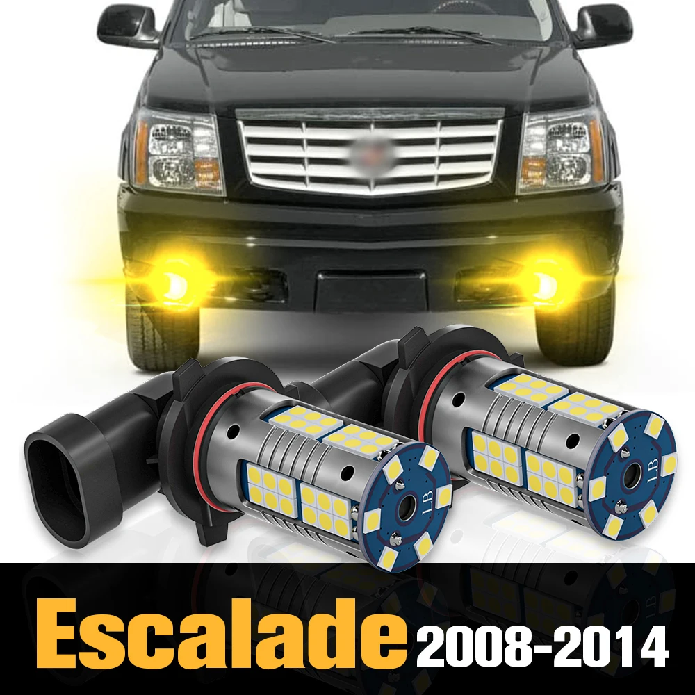 

2pcs Canbus LED Fog Light Lamp Accessories For Cadillac Escalade 2008 2009 2010 2011 2012 2013 2014