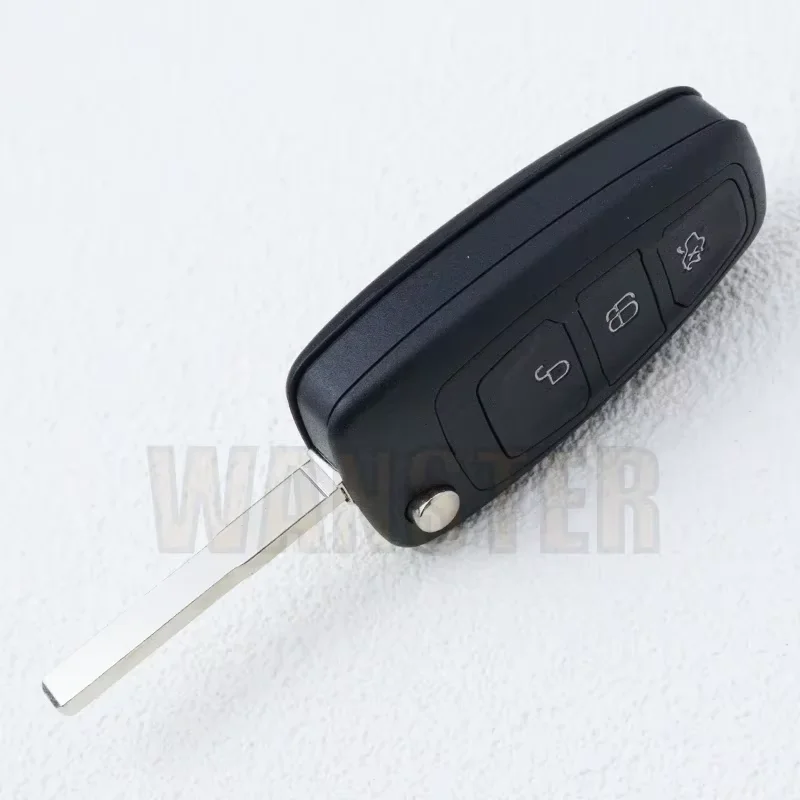 2/3 Buttons Car Key Shell for Ford Kuga C-Max S-Max Focus Fiesta Mondeo Galaxy Car Key Case Housing with F021/HU101 Blade