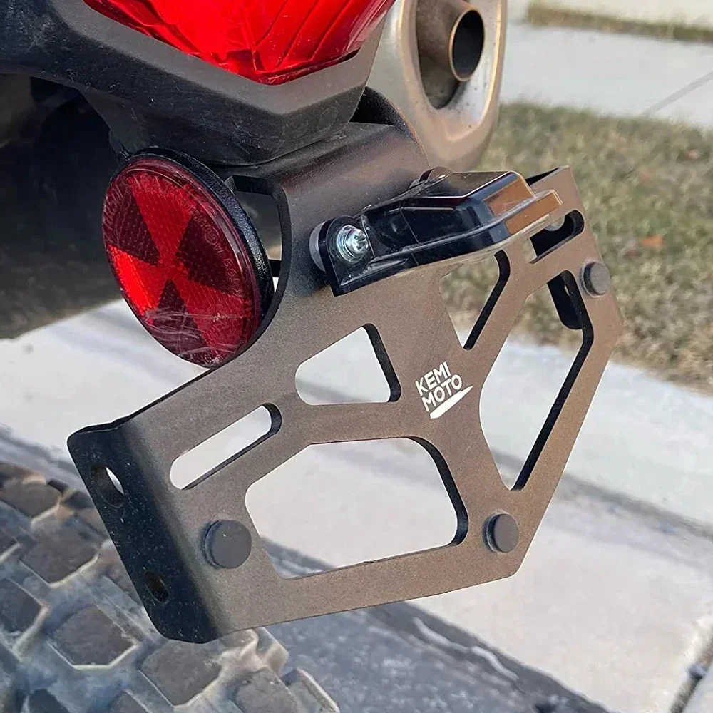 혼다 CRF300L ABS 랠리 300LS 2021-2024 오토바이 번호판 패널 CRF 300L LS 번호판 홀더 브래킷 모토 액세서리
