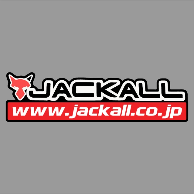 Fishing rod decal Suitable for JACKALL stickers fishing tackle box bait  fishing boat truck trailer SUV car JDM motos