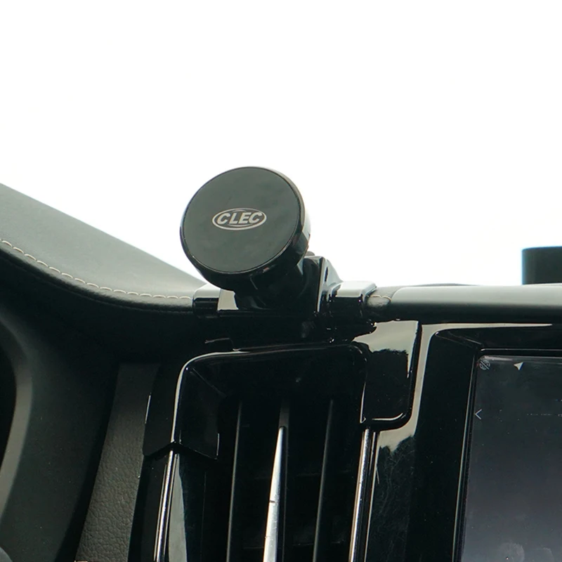 Car phone holder magnetic mobile phone holder air vent bracket clip cell cradle accessories for Volvo S90 -