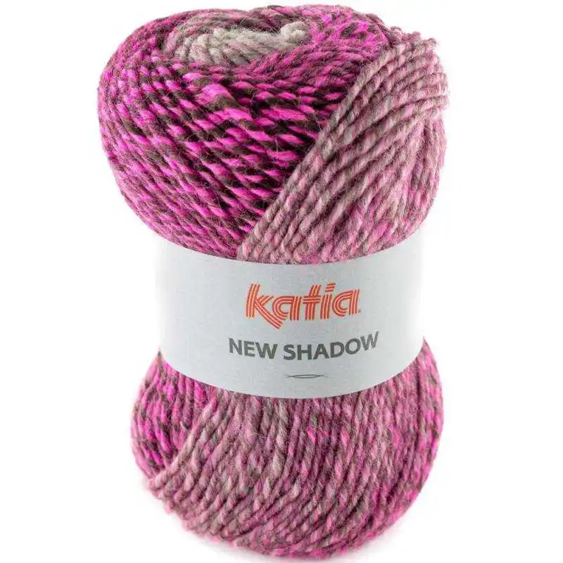 NEW SHADOW de Lanas Katia. Ovillo de color ver fluor Cod. 307