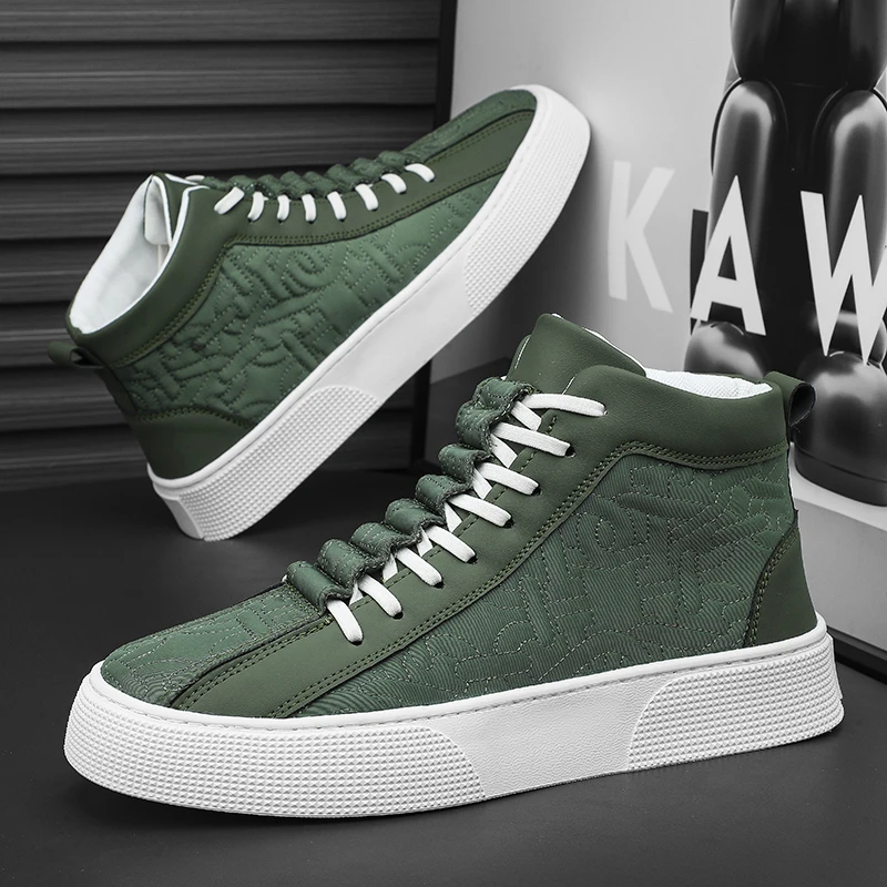 Luxury Brand Men's Sneakers 2023 Designer Male Casual Board Shoe Men