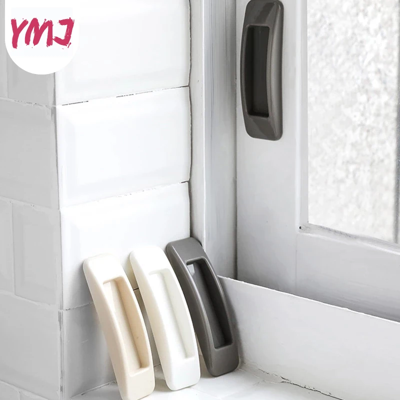 2PCS Door Window Cabinet Punch-Free Drawer Organizer Handle Holder Multifunctional Labor-Saving Auxiliary Device Door Hardware