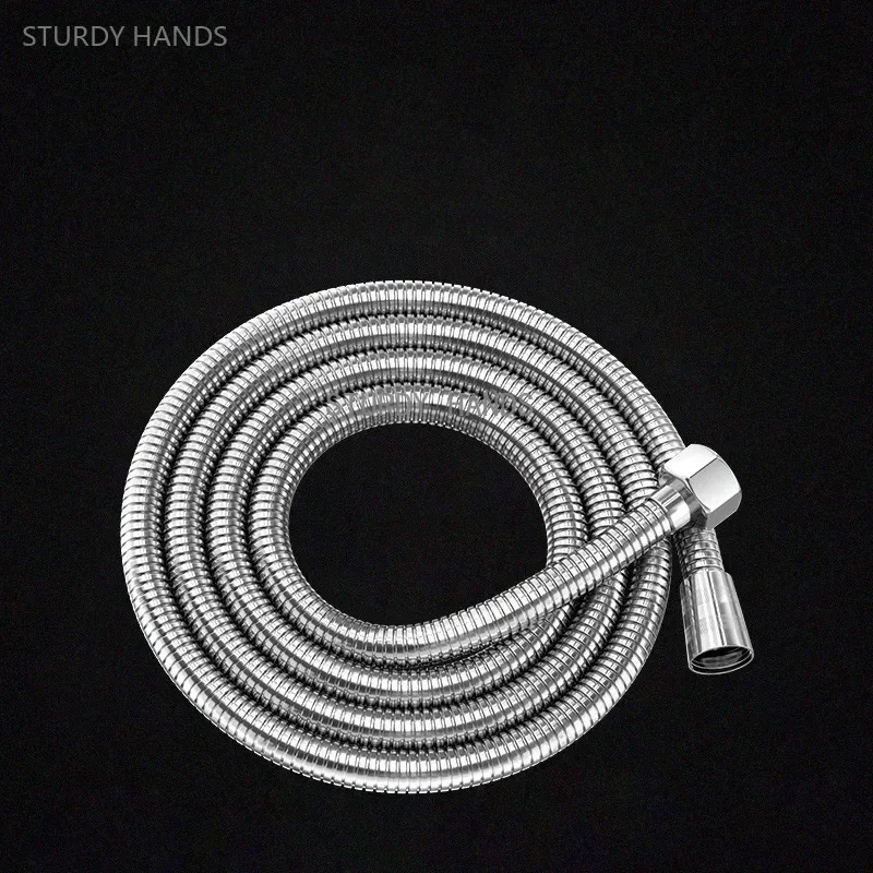 Bathroom Water Heater Bath Hose Shower Head 1.5/2/3 M Stainless Steel Explosion-proof Shower Head Hose Bathroom Accessories 3