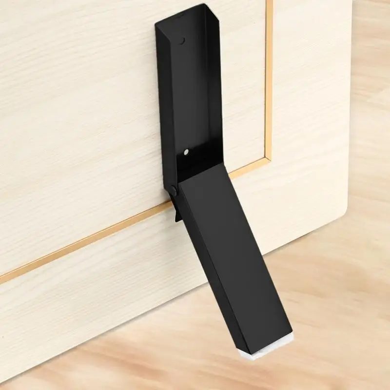 Door Wedge Self Adhesive Magnetic Door Stops Sound Dampening No Drilling Door Stopper Sturdy Under Door Noise Stopper For Dorm