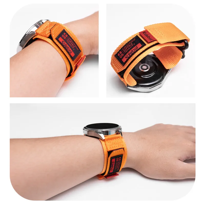 Versatile Nylon Watch Strap - Premium Band Bracelet, 20/22mm Size