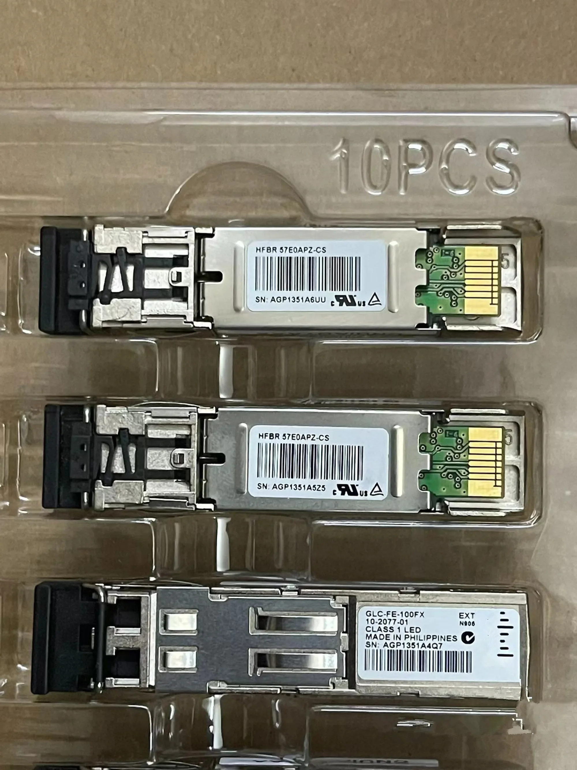 SFP Switch 100Mbps Transceiver ClSC-O GLC-FE-100FX 10-2077-01 HFBR 57E0APZ-CS 100Mb Fiber Optical Module