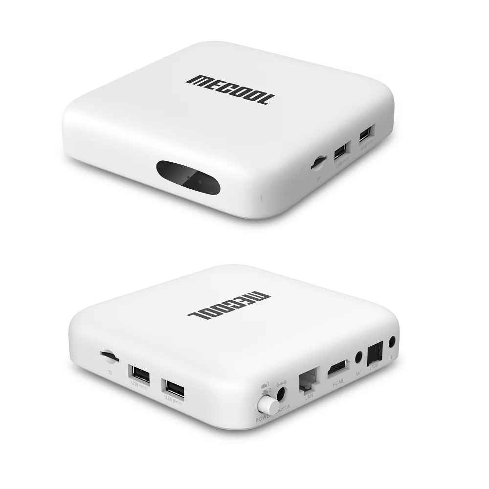 MECOOL KM2 Android 10.0 Smart TV Box 2GB 8GB Amlogic S905X2 BT4.2 4K HD 2.4G/5G WiFi Media Player Set Top Box