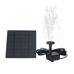 Solar - Powered Aquarium Wave Maker with Decorative Water Pump and Easy Installation (Black)
