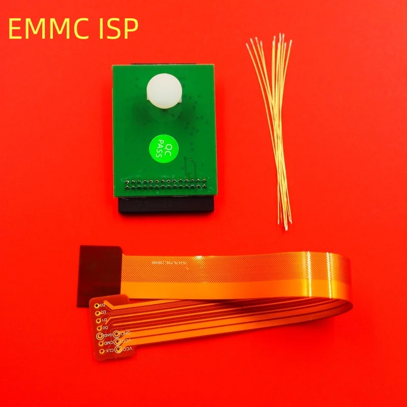 T76 프로그래머용 100% 오리지널 XGECU EMMC ISP 연결 케이블 특수 어댑터 보드 EMMC 인서킷 프로그래밍