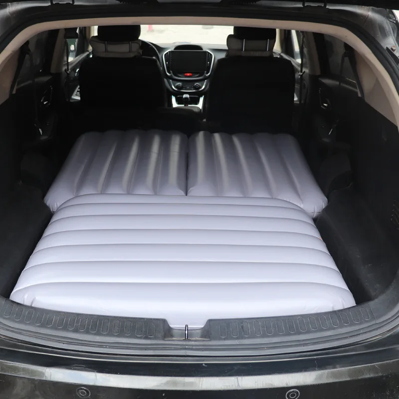 Car Trunk Mattress Travel Folding Inflatable Bed Cushion Leveling Mat Vehicle Accessories Rear Seat Inflatable Sleeping Mattress