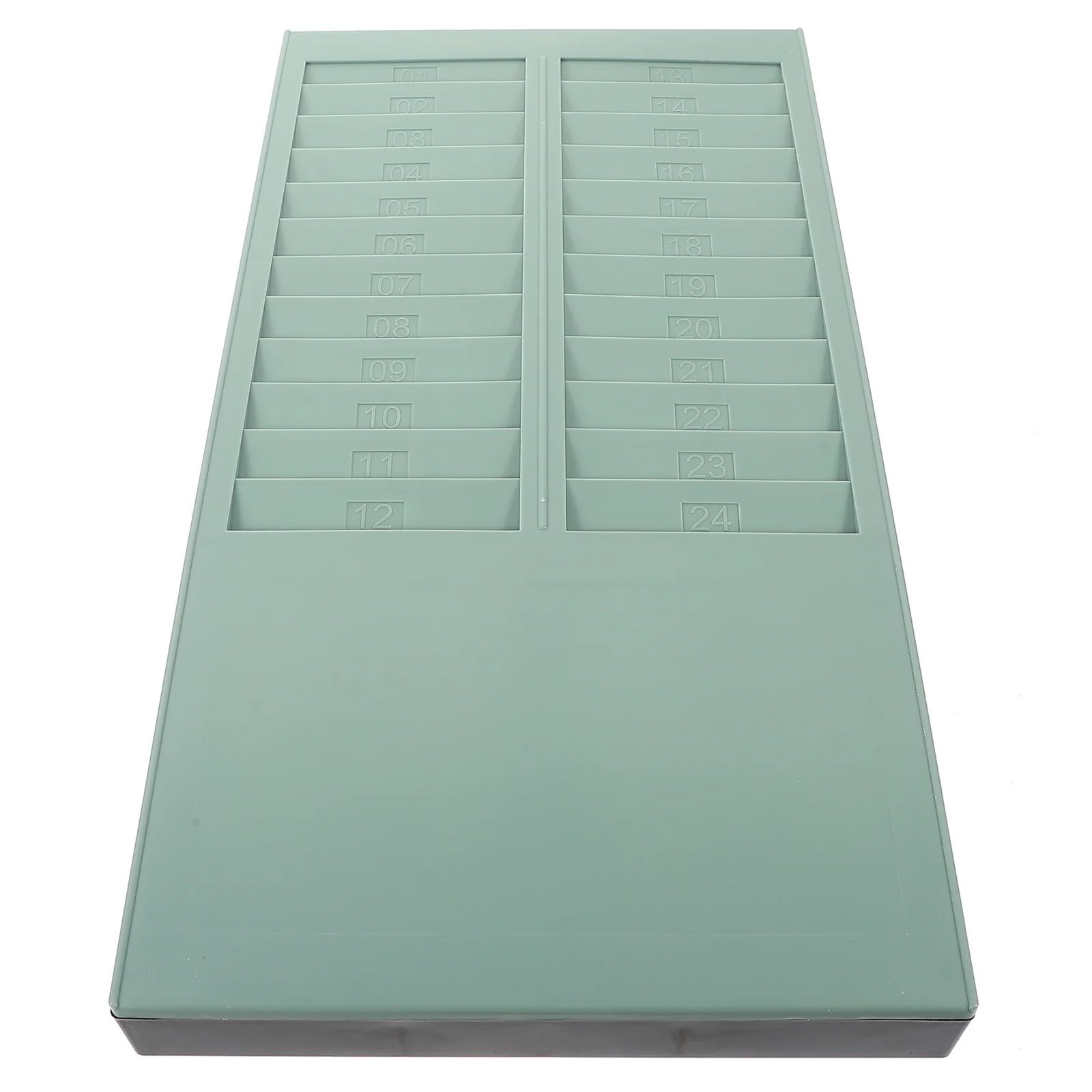 

Офисная организация с 24 отделениями, официальный органайзер для стандартного времени работника, брелок для управления временем