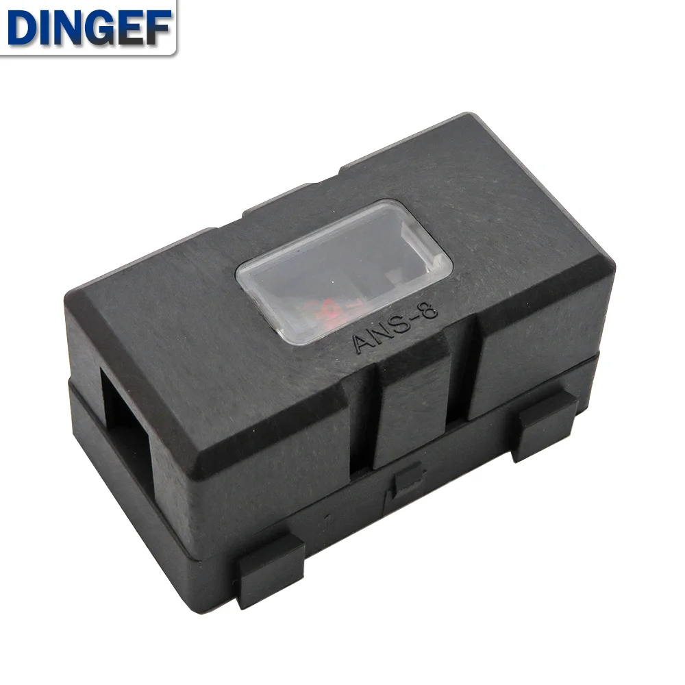 1Set(2PCS) ANS Trumpet Fork Plug Fuse 32V 40A 50A 60A 70A 80A 100A 125A 150A 200A Bolt Fixed Insurance + ANS-8 Safety Plate Base