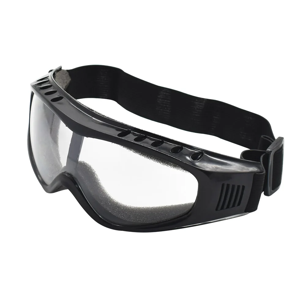 Double-layer Outdoor Windshield Labor Protection Glasses PC Lens Protective Head-mounted Adult Men's Women's Ski Glasses