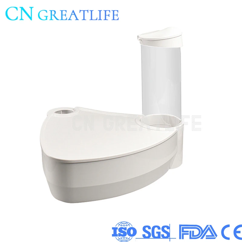 

GreatLife бумажные аксессуары для стоматологических кресел, дополнительная коробка для салфеток, держатель для хранения стаканов, поднос, держатель для стоматологии