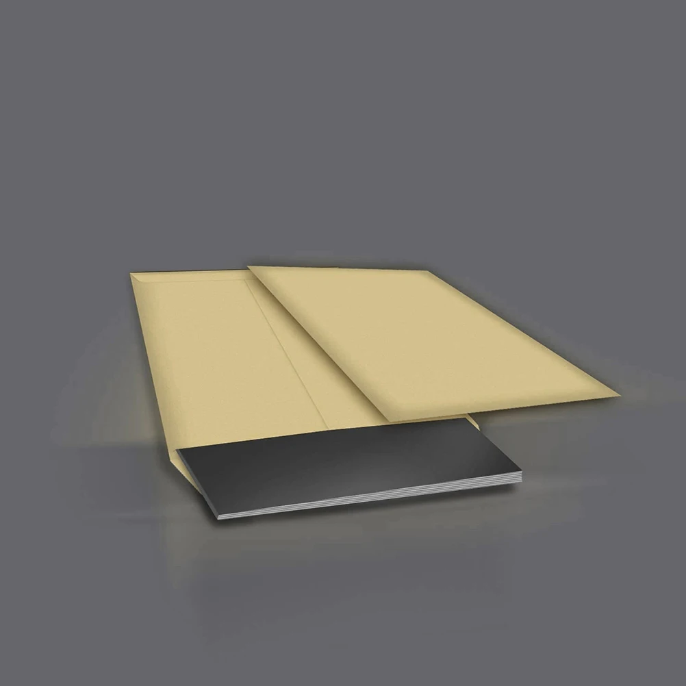 Convenient Envelopes Self-adhesive Storage Bags C4 File Bags Postcard Card Bag Gifts Envelopes Sealing Stickers 25Pcs