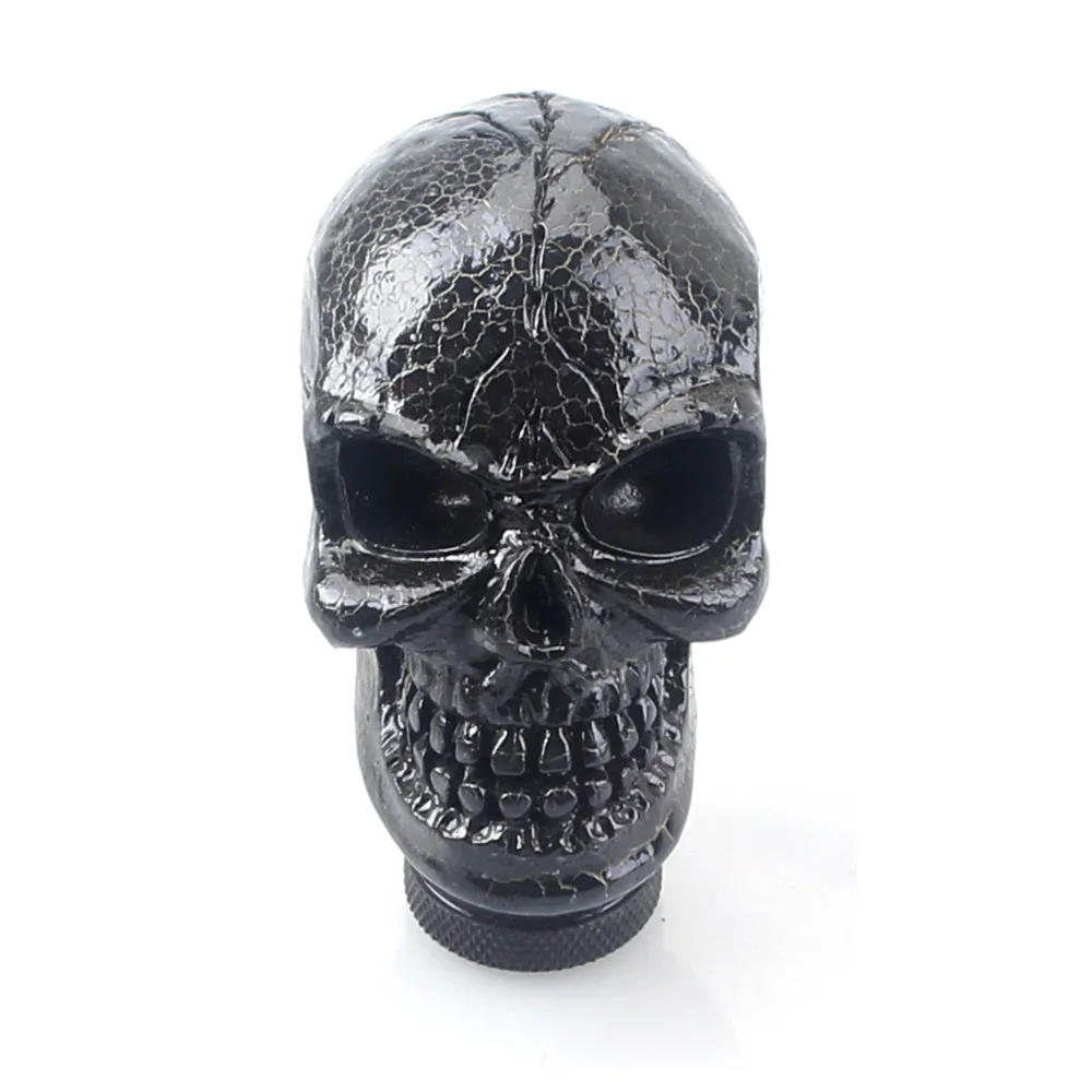 Skull-Shaped Gear Shift Knob - Unique Car Accessory & Decor