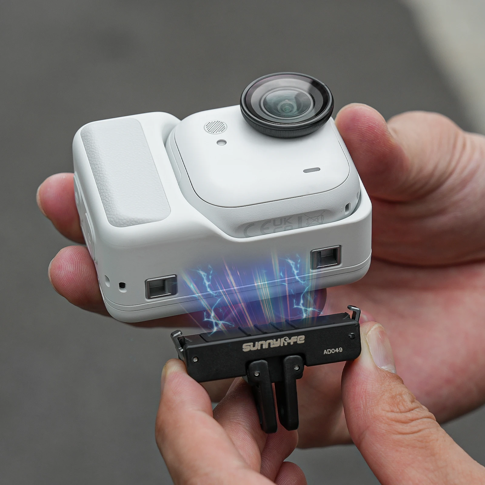 Magnetische Basis für Insta360 GO Ultra Kamera, magnetischer Schnellverschluss-Adapter, Halterung, Ständer, Erweiterungszubehör – Detail 4