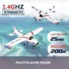 Wltoys P707 PRO LCD 2.4G 3Ch RC Airplane Fixed Wing Plane Outdoor Toys Drone RTF Cessna 182 Plane More 250M For Adults And Kids 2