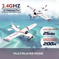 Wltoys P707 PRO LCD 2.4G 3Ch RC Airplane Fixed Wing Plane Outdoor Toys Drone RTF Cessna 182 Plane More 250M For Adults And Kids 2