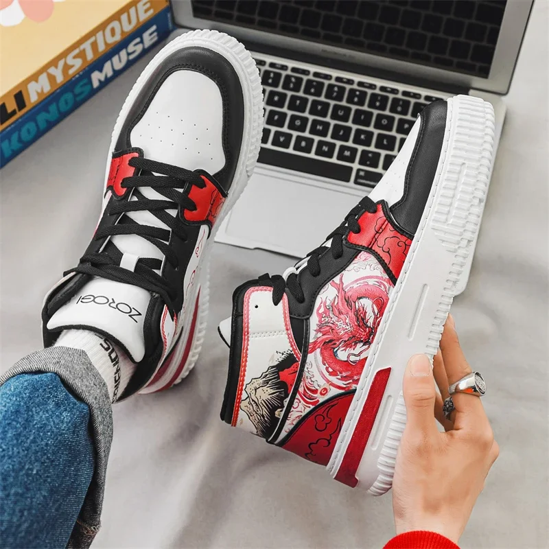 2024New أنيمي الكرتون عالية أعلى النمط الصيني التن...