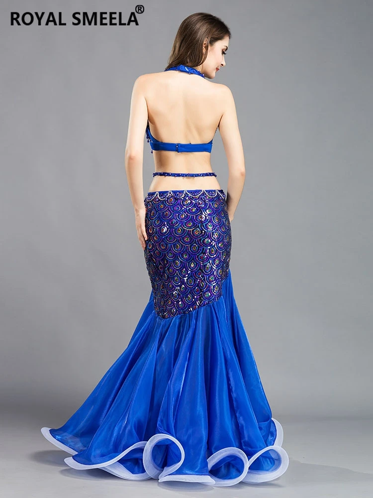 2023 New High-end Dance Performance Women Dancewear Belly Dance Costume Bra&skirt 2pcs Set Stage Dance Clothing 8808