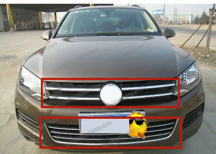 Хромированная решетка для VW Volkswagen Touareg 2011 2012 2013 2014 2015 |
