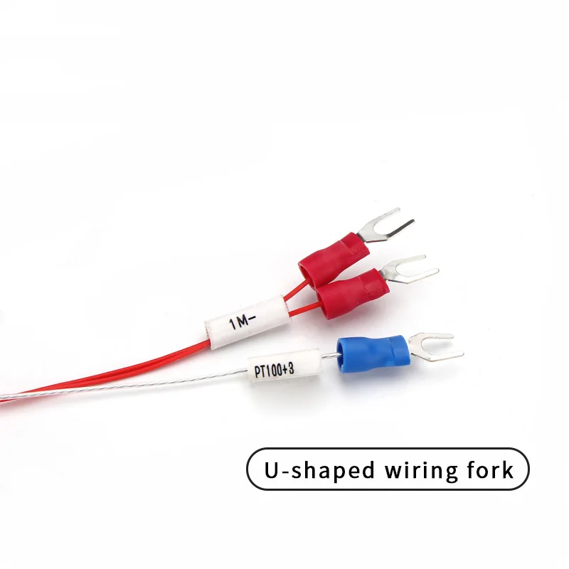 Stainless Steel PT1000 Temperature Sensor Thermocouple with 0.5/1/2/3-10M Cable Temperature sensing high temperature waterproof temperature sensor