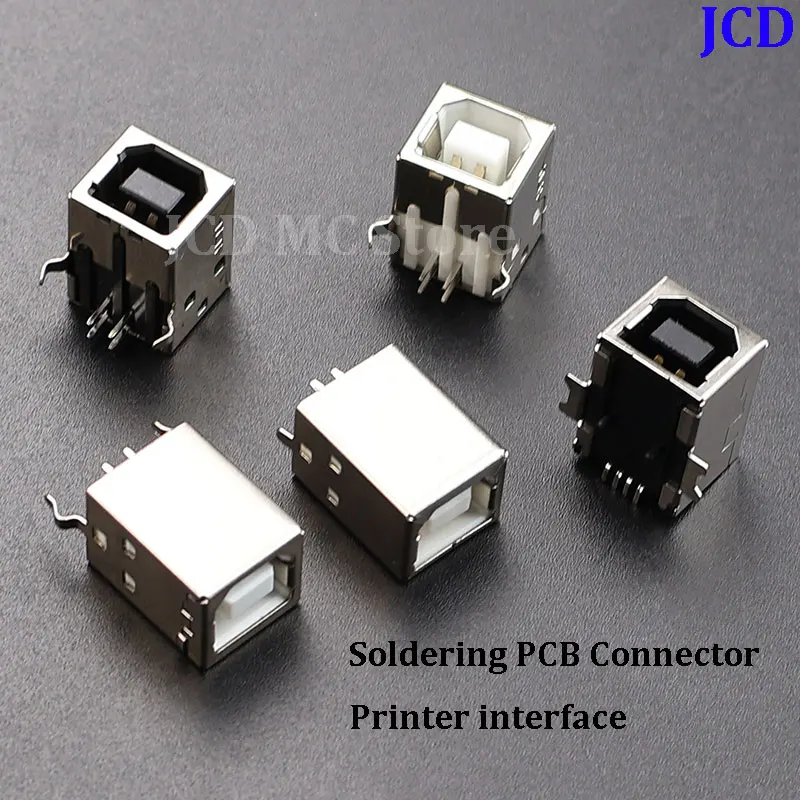 USB 3.0 und USB 2.0 Buchse Stecker Anschluss B-Typ 90 Grad ° /180 ° Lötanschluss für Leiterplatten-Druckerschnittstelle