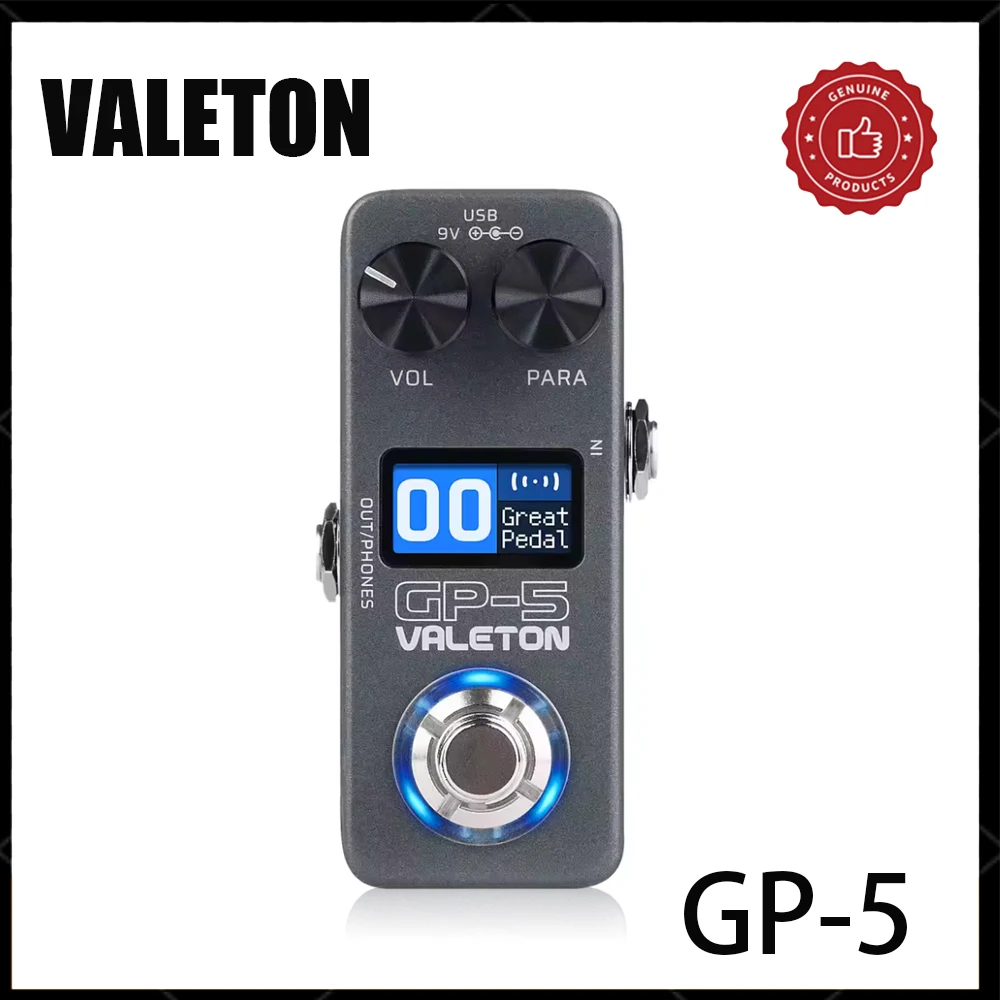 VALETON GP-5 Processador multiefeitos super compacto NAM/IR Loader