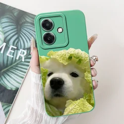 Cute Panda Rabbit Silicone Candy Painted Phone Cover - Soft and Protective Bumper Case for OPPO A40 5G (TYlv1958)